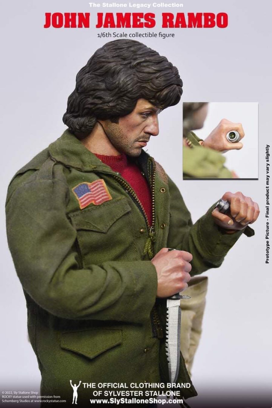 Stallone John James Rambo 1/6