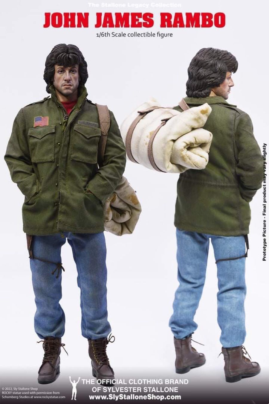 Stallone John James Rambo 1/6