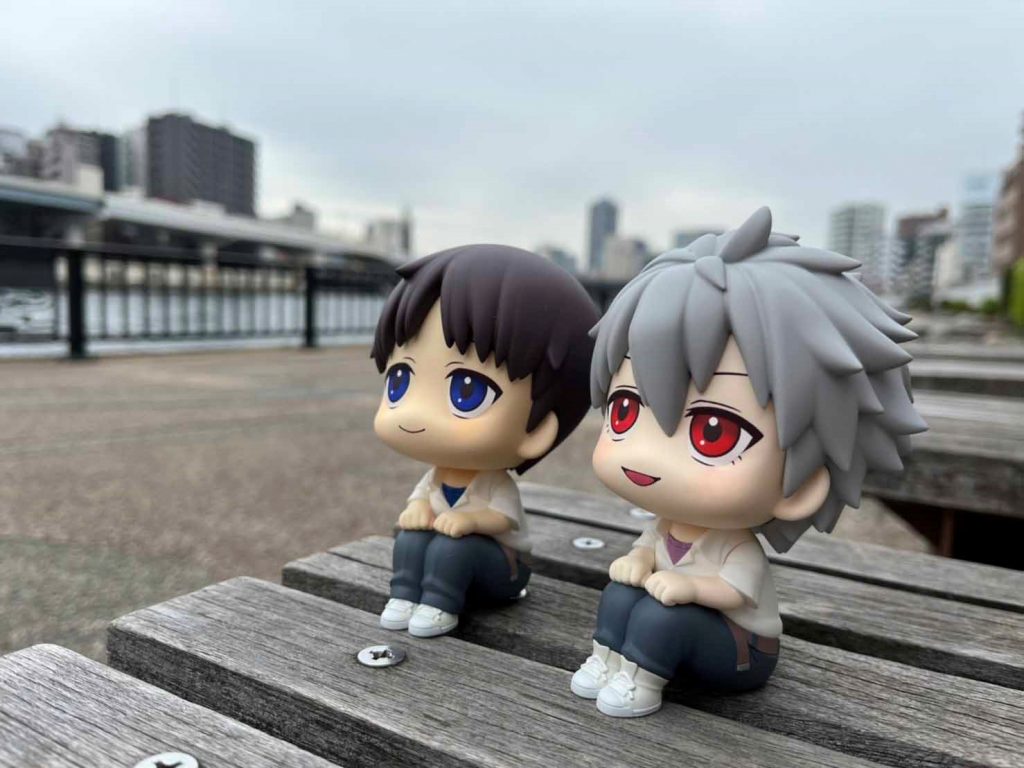 LookUp Rebuild of Evangelion Shinji Ikari and Kaworu Nagisa