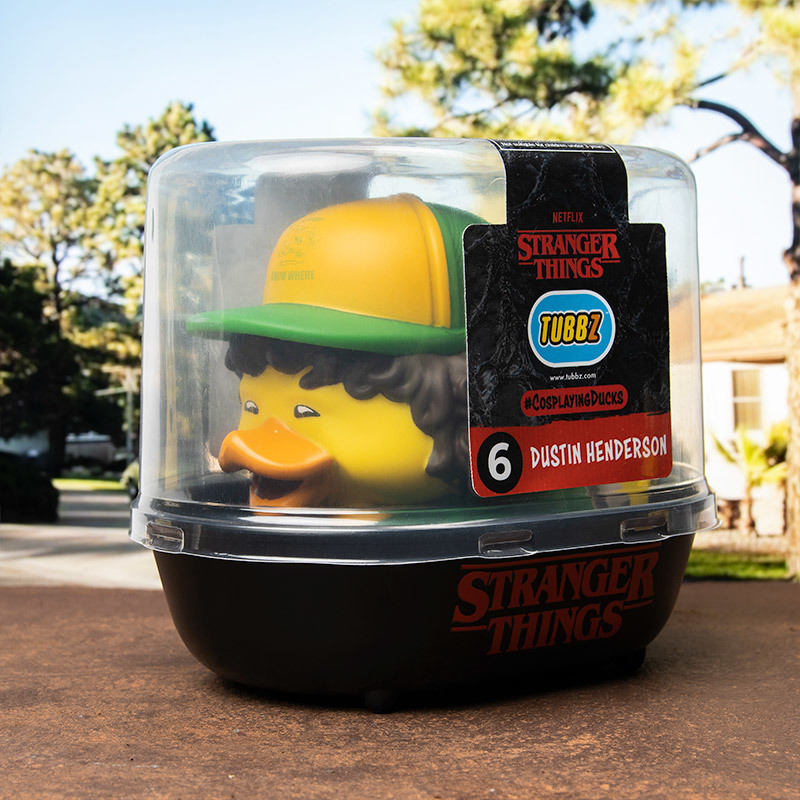 Stranger Things Dustin Henderson / Lucas Sinclair Cosplaying Duck Collectible