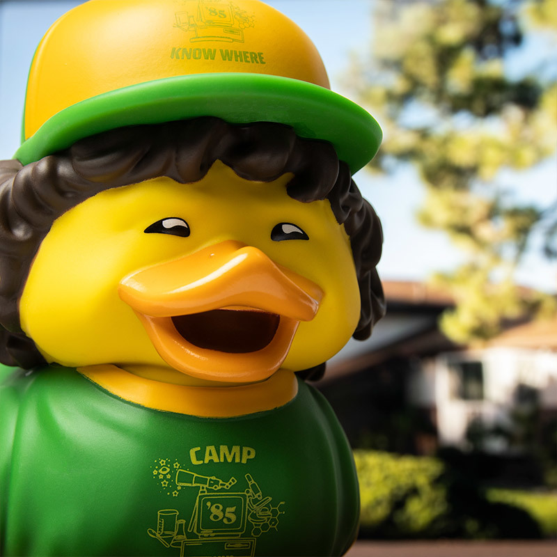 Stranger Things Dustin Henderson / Lucas Sinclair Cosplaying Duck Collectible