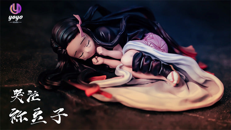 Nezuko Fully Awakened Form & Crying Little Nezuko - Demon Slayer