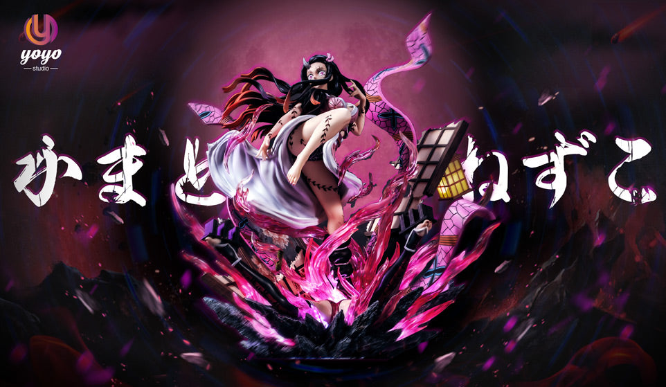 Nezuko Fully Awakened Form & Crying Little Nezuko - Demon Slayer