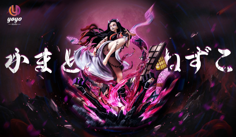 Nezuko Fully Awakened Form & Crying Little Nezuko - Demon Slayer