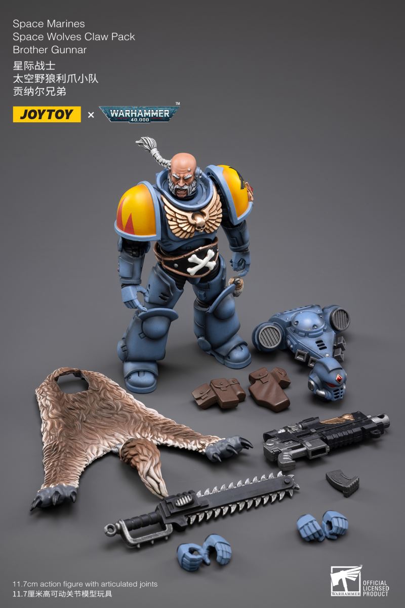 Warhammer 40000 Space Wolf Claw Squad