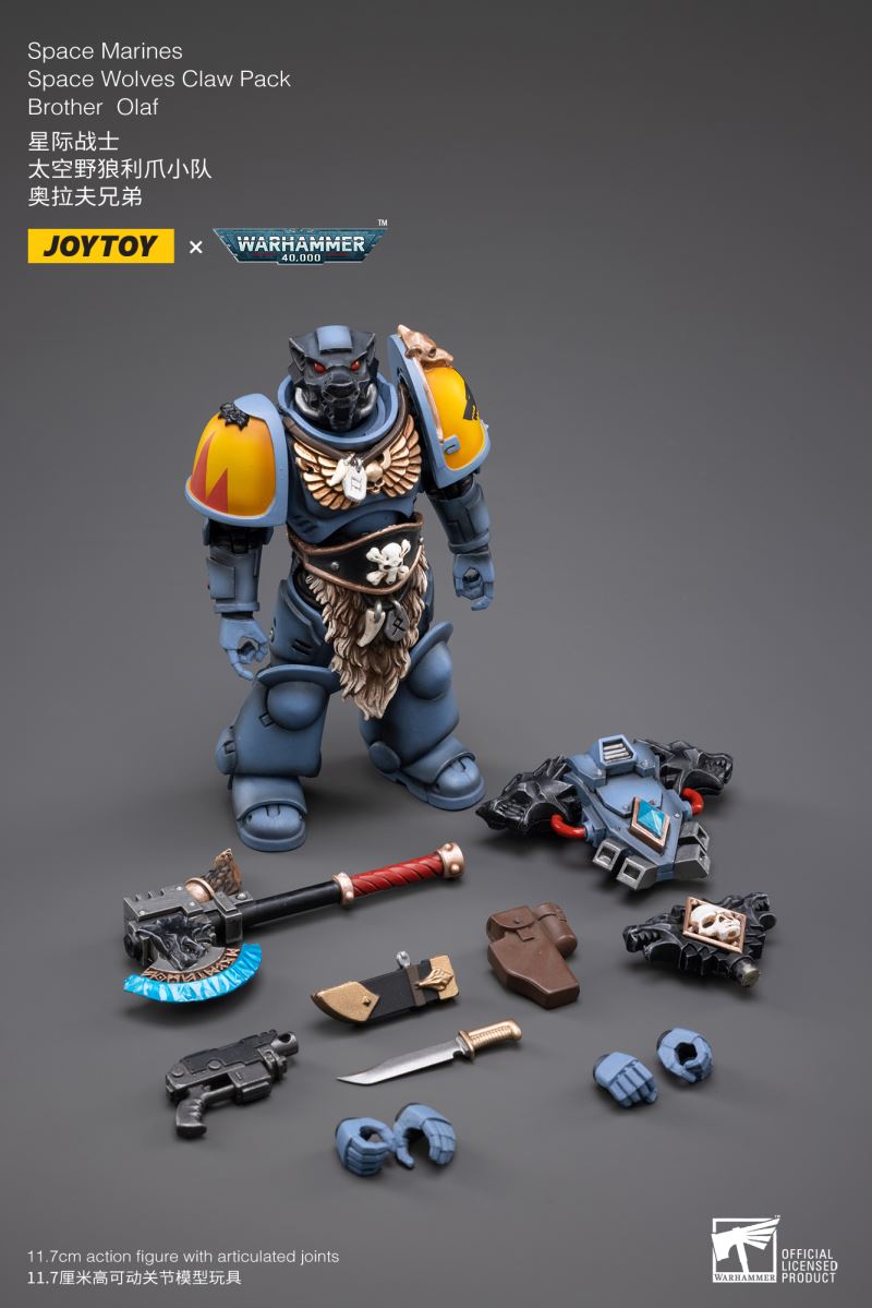 Warhammer 40000 Space Wolf Claw Squad