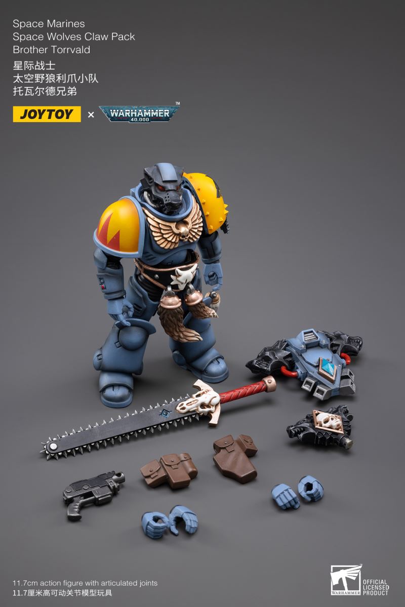 Warhammer 40000 Space Wolf Claw Squad