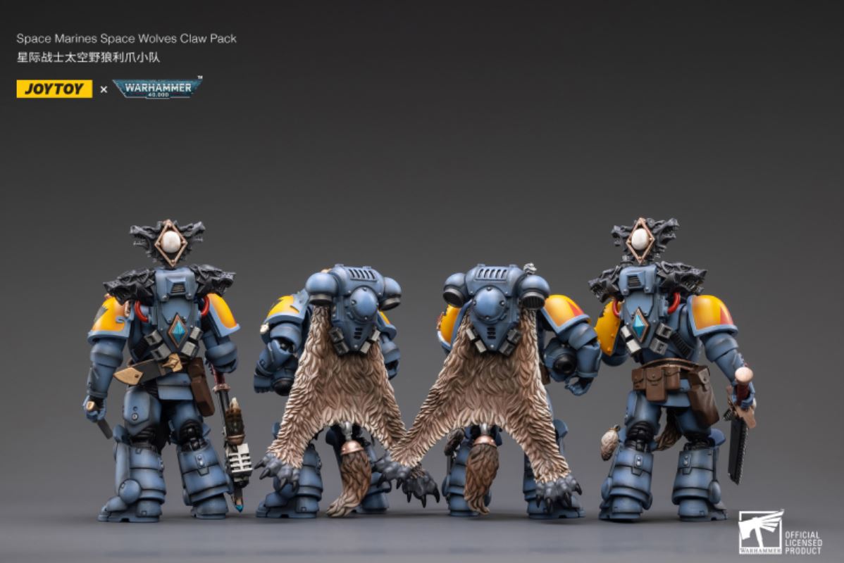 Warhammer 40000 Space Wolf Claw Squad