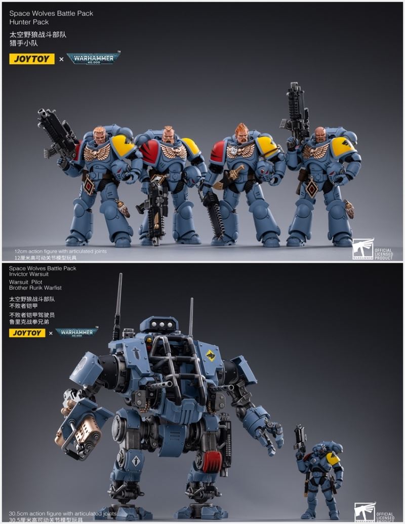 Warhammer 40000 Space Wolf Claw Squad