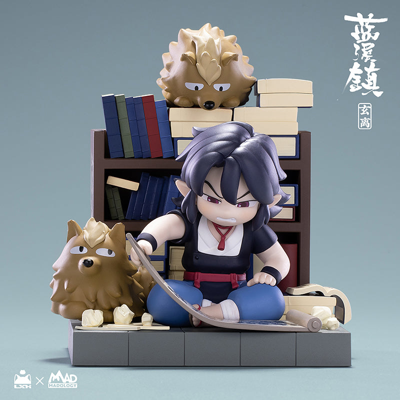 Chibi Version Lanxi Town Xuanli & Li Qingning & Laojun - The Legend of Luo Xiaohei
