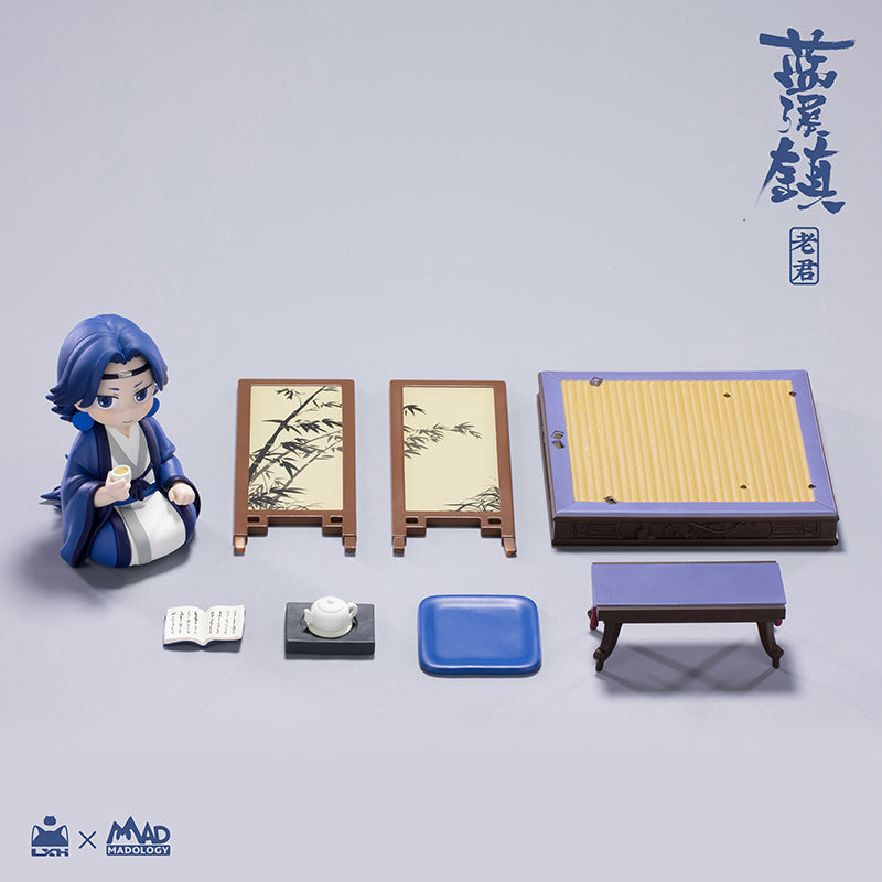 Chibi Version Lanxi Town Xuanli & Li Qingning & Laojun - The Legend of Luo Xiaohei