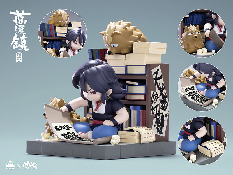 Chibi Version Lanxi Town Xuanli & Li Qingning & Laojun - The Legend of Luo Xiaohei