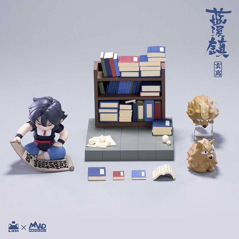 Chibi Version Lanxi Town Xuanli & Li Qingning & Laojun - The Legend of Luo Xiaohei