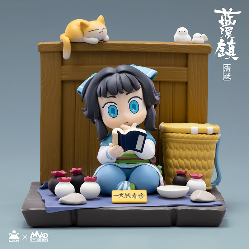 Chibi Version Lanxi Town Xuanli & Li Qingning & Laojun - The Legend of Luo Xiaohei