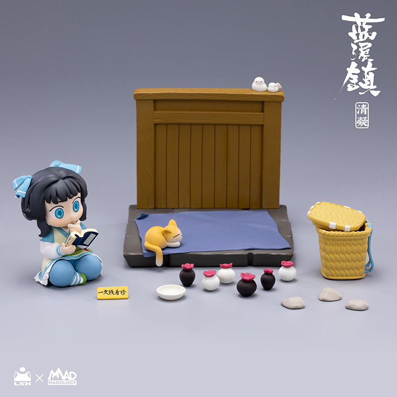 Chibi Version Lanxi Town Xuanli & Li Qingning & Laojun - The Legend of Luo Xiaohei