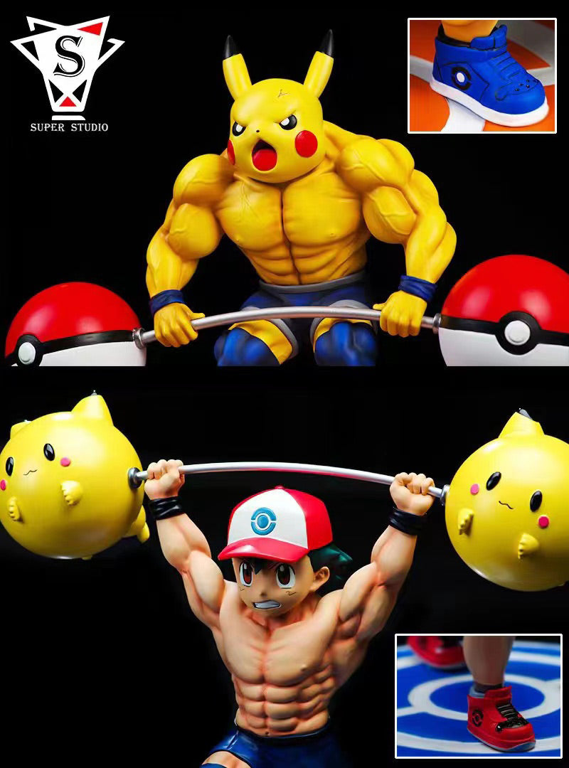 Muscle Pikachu - Pokemon