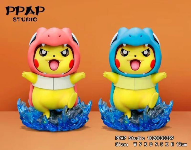 Cross-dressing Pikachu Saw Crocodile
