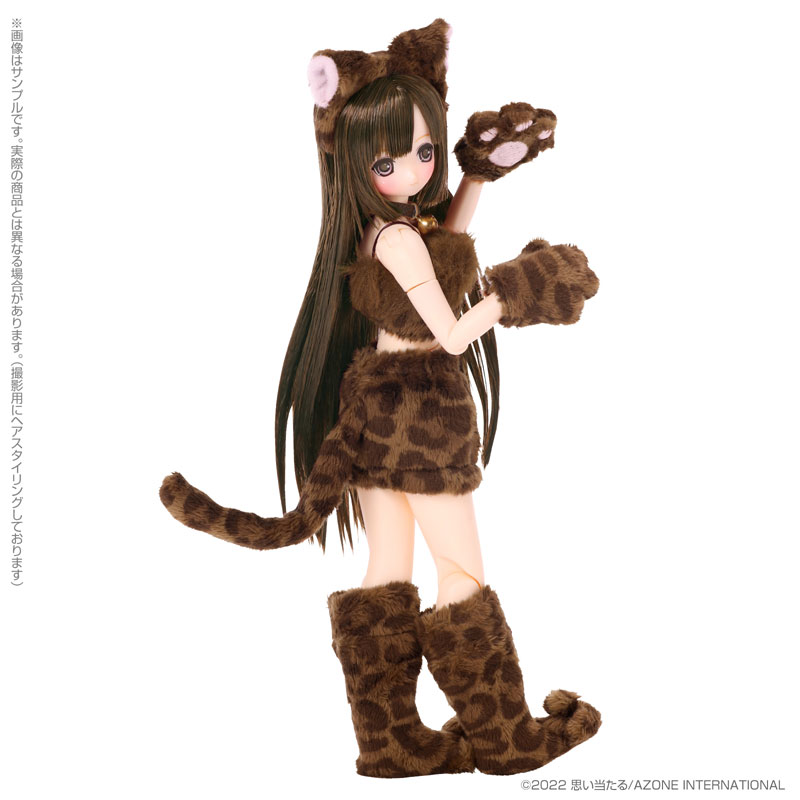 EX Cute Hidamari no Doubutsu-tachi MofuMofu Leopard-san/Himeno 1/6