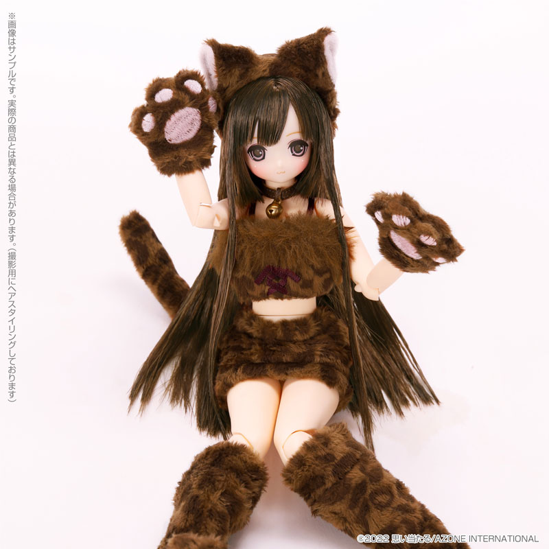EX Cute Hidamari no Doubutsu-tachi MofuMofu Leopard-san/Himeno 1/6
