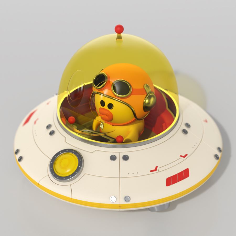 QQ and Sally *Spaceship and EGG spaceship