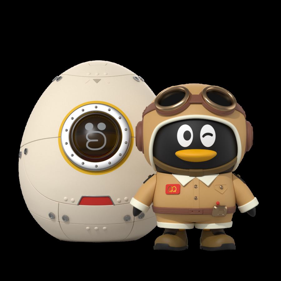 QQ and Sally *Spaceship and EGG spaceship