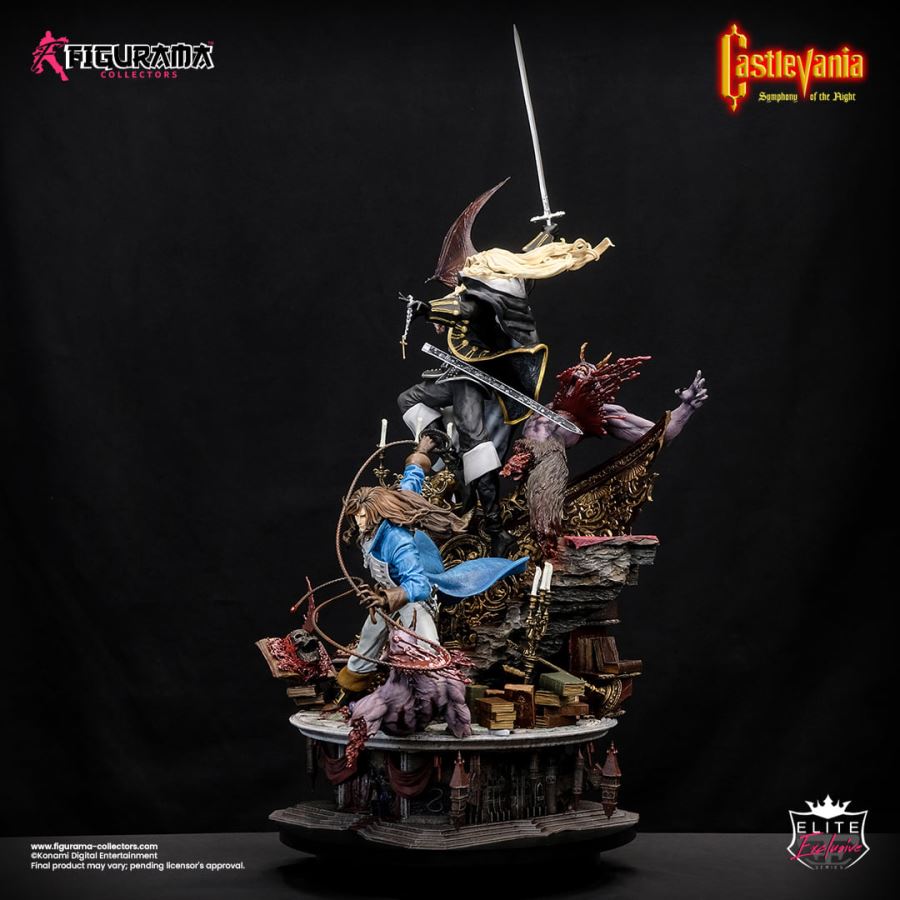 Castlevania: Alucard & Richter Belmont Elite Exclusive Statue