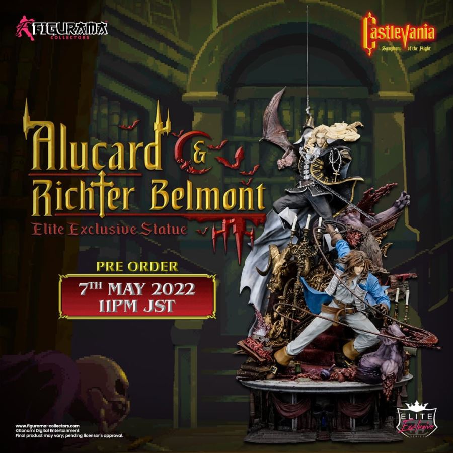 Castlevania: Alucard & Richter Belmont Elite Exclusive Statue