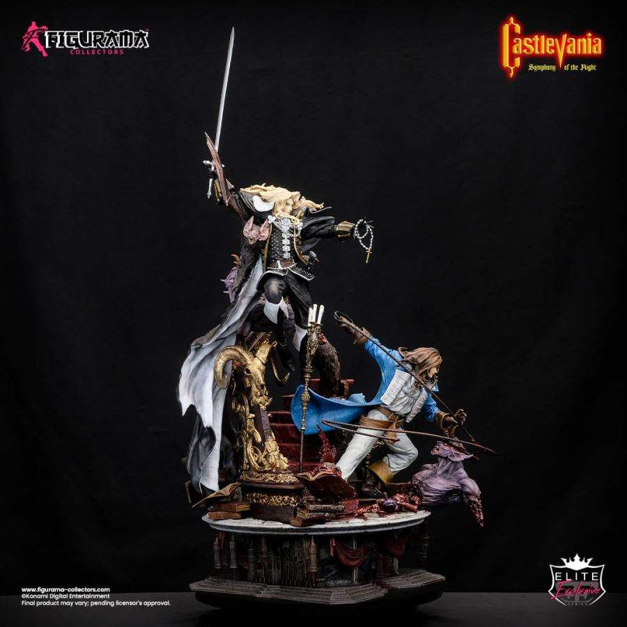 Castlevania: Alucard & Richter Belmont Elite Exclusive Statue