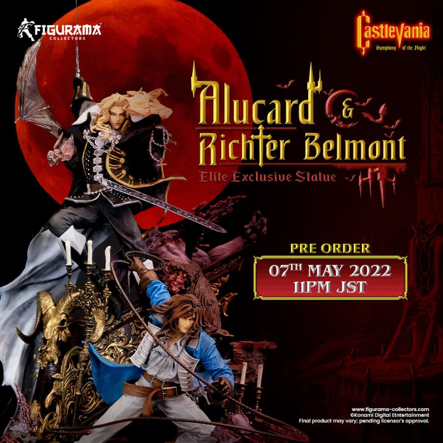 Castlevania: Alucard & Richter Belmont Elite Exclusive Statue