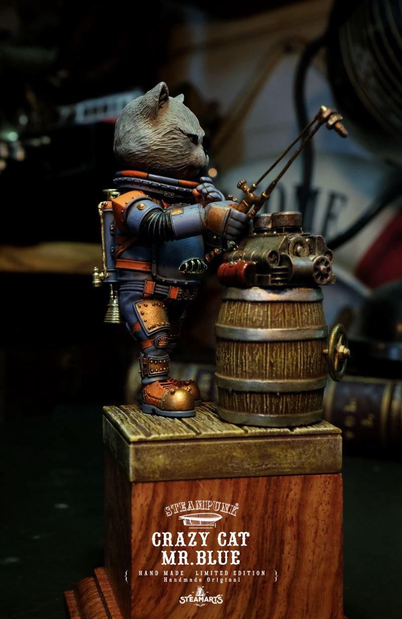 Steampunk Mechanic No. 1 MR.BLUE Special Edition / Silver Edition