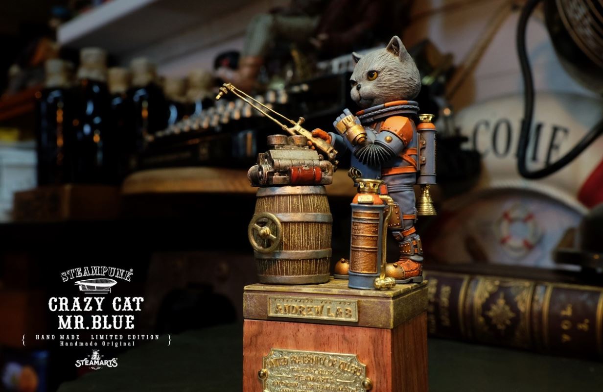 Steampunk Mechanic No. 1 MR.BLUE Special Edition / Silver Edition