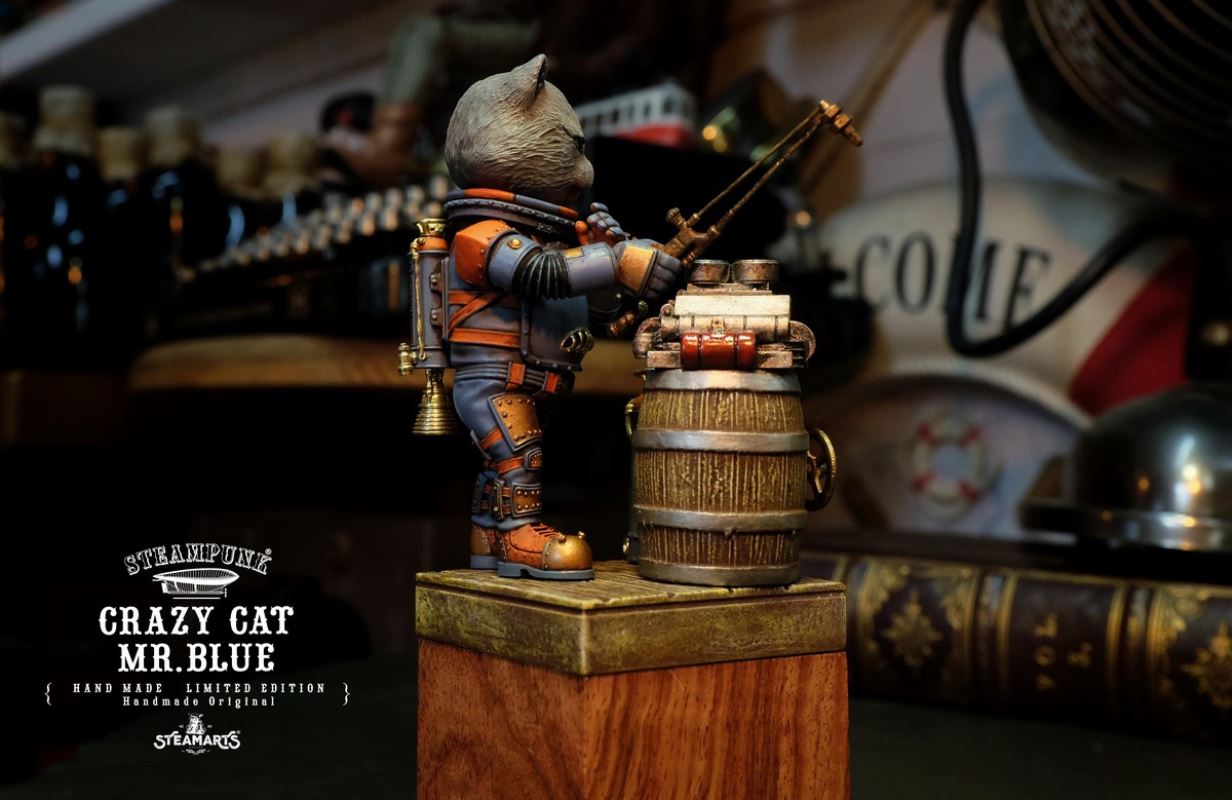 Steampunk Mechanic No. 1 MR.BLUE Special Edition / Silver Edition