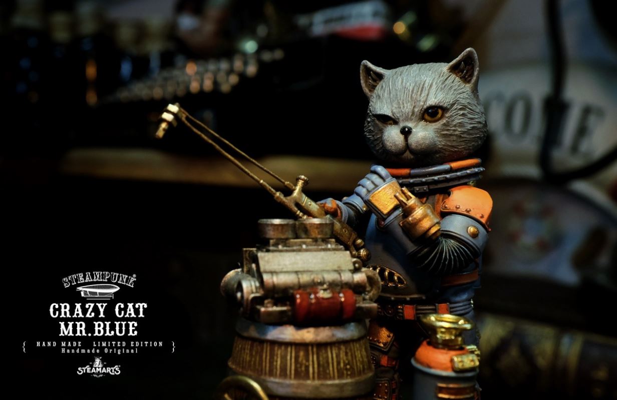Steampunk Mechanic No. 1 MR.BLUE Special Edition / Silver Edition
