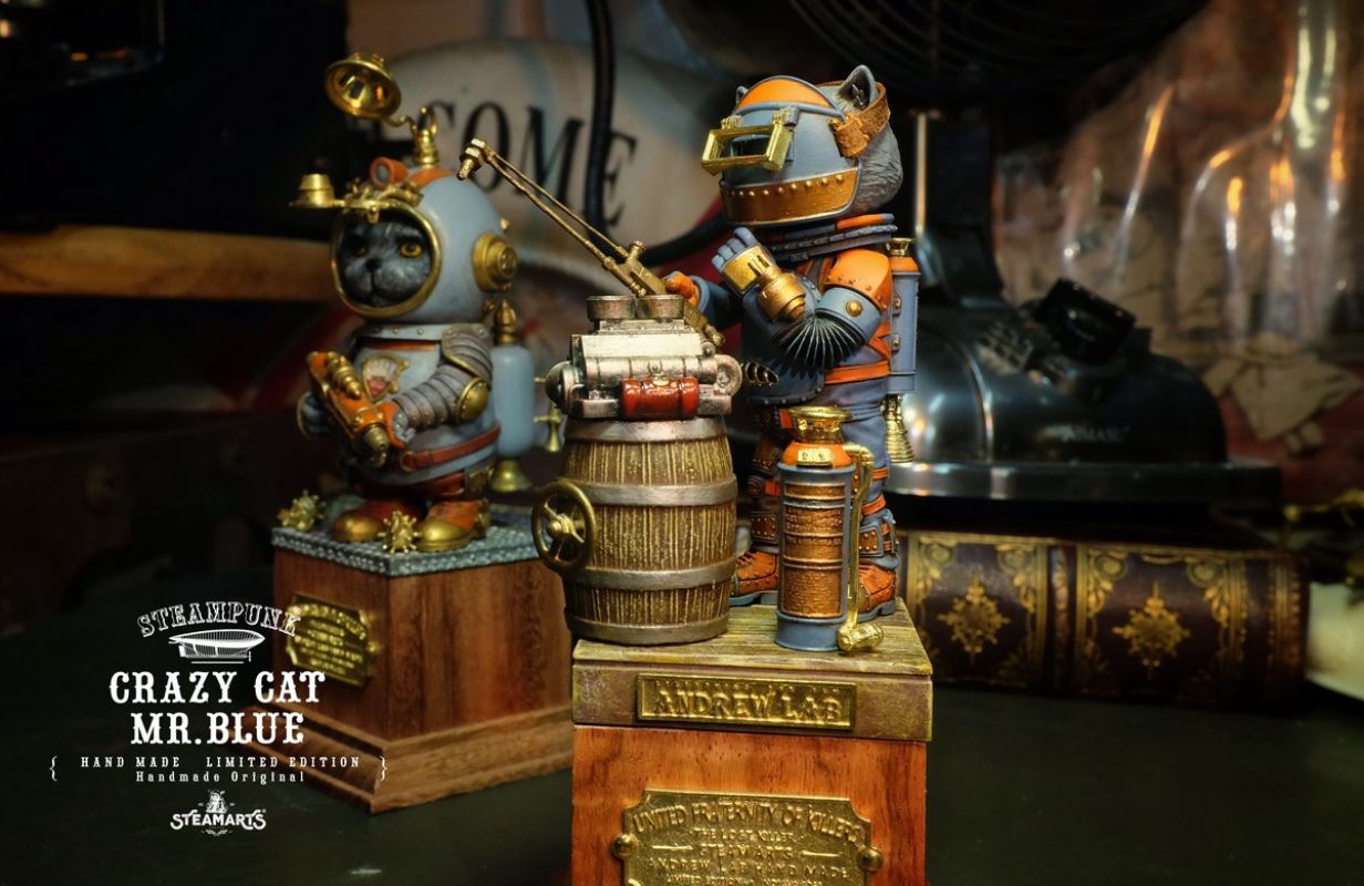 Steampunk Mechanic No. 1 MR.BLUE Special Edition / Silver Edition