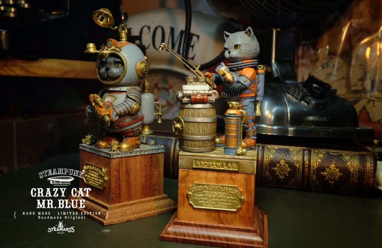 Steampunk Mechanic No. 1 MR.BLUE Special Edition / Silver Edition