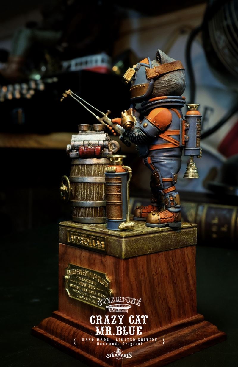 Steampunk Mechanic No. 1 MR.BLUE Special Edition / Silver Edition