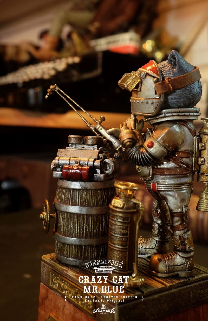 Steampunk Mechanic No. 1 MR.BLUE Special Edition / Silver Edition
