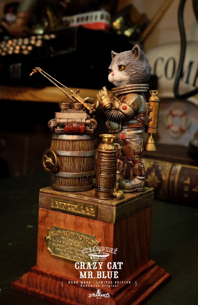 Steampunk Mechanic No. 1 MR.BLUE Special Edition / Silver Edition