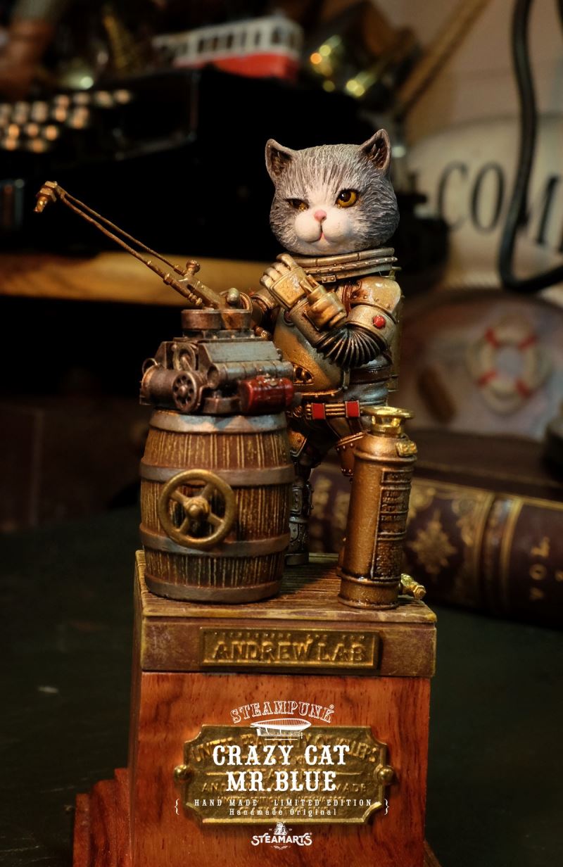 Steampunk Mechanic No. 1 MR.BLUE Special Edition / Silver Edition