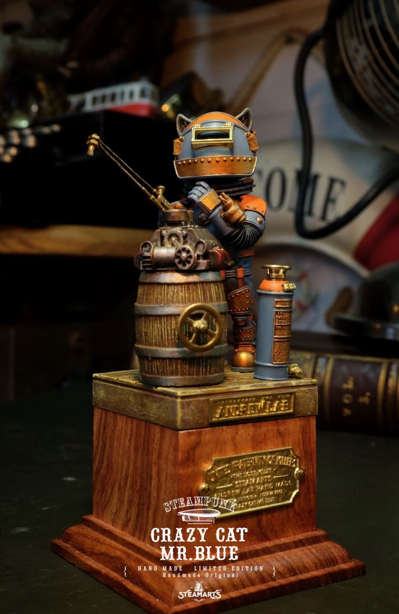 Steampunk Mechanic No. 1 MR.BLUE Special Edition / Silver Edition
