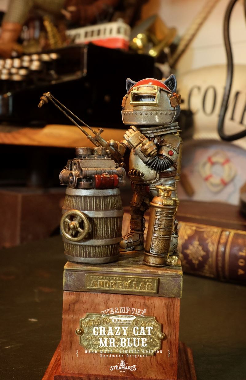 Steampunk Mechanic No. 1 MR.BLUE Special Edition / Silver Edition