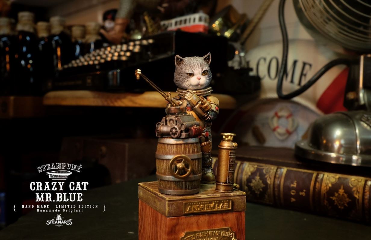 Steampunk Mechanic No. 1 MR.BLUE Special Edition / Silver Edition