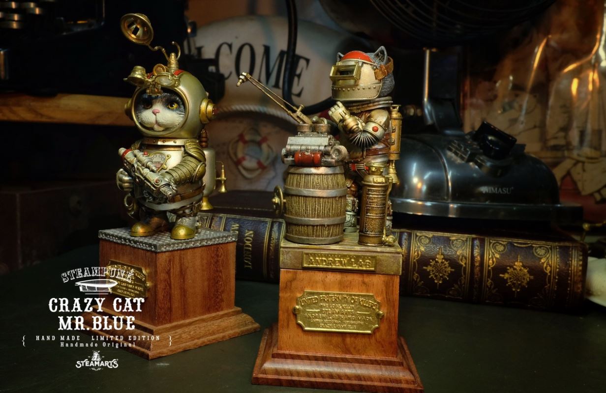 Steampunk Mechanic No. 1 MR.BLUE Special Edition / Silver Edition