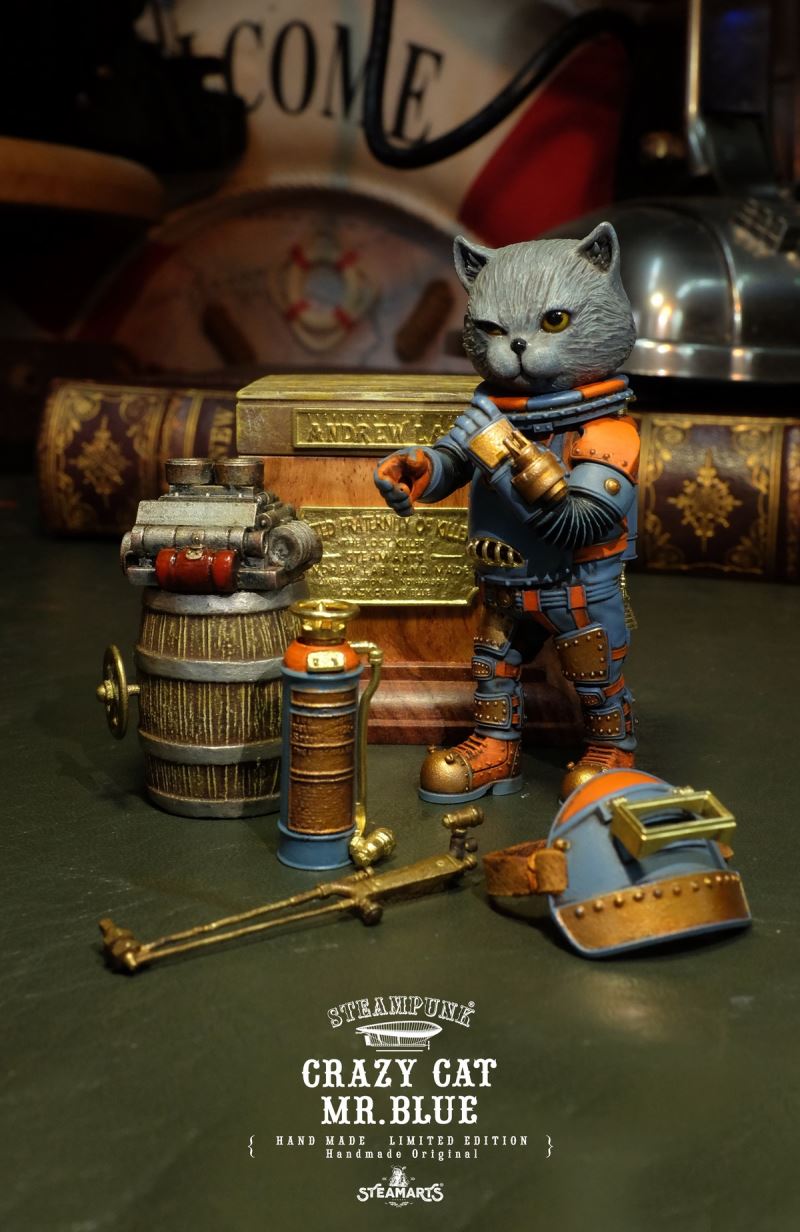 Steampunk Mechanic No. 1 MR.BLUE Special Edition / Silver Edition