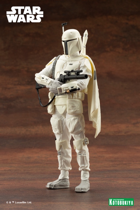 ARTFX + Boba Fett White Armor Edition