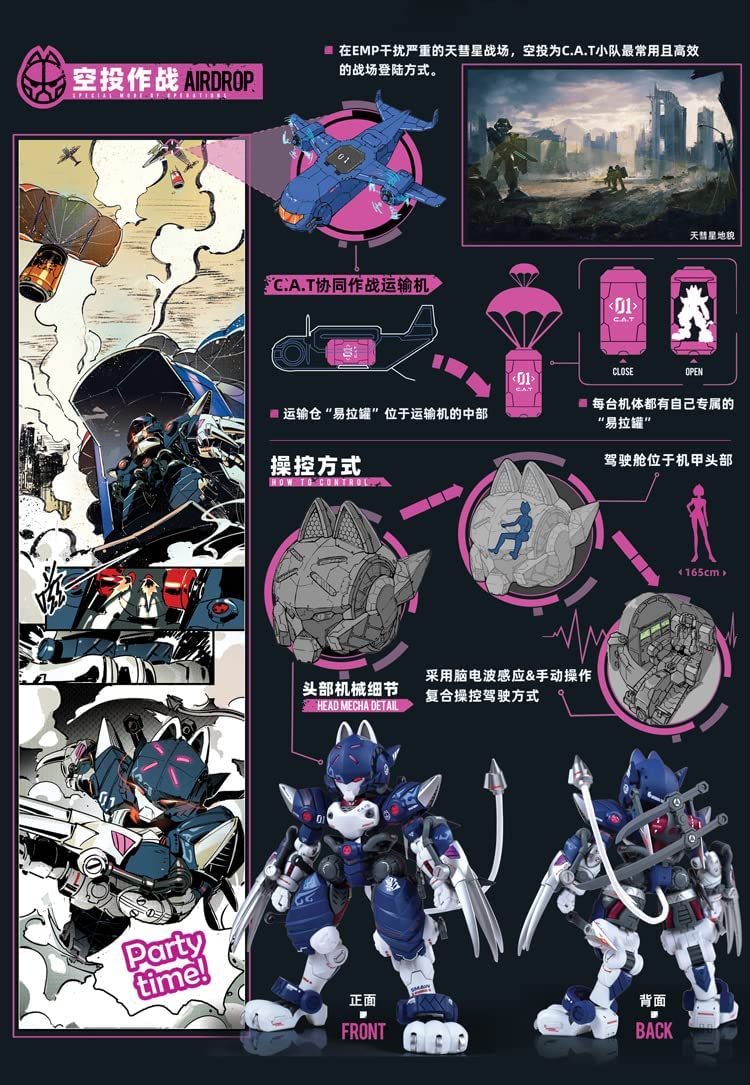 Ultra-high mobility armor CAT 01 - Shadow 1/6