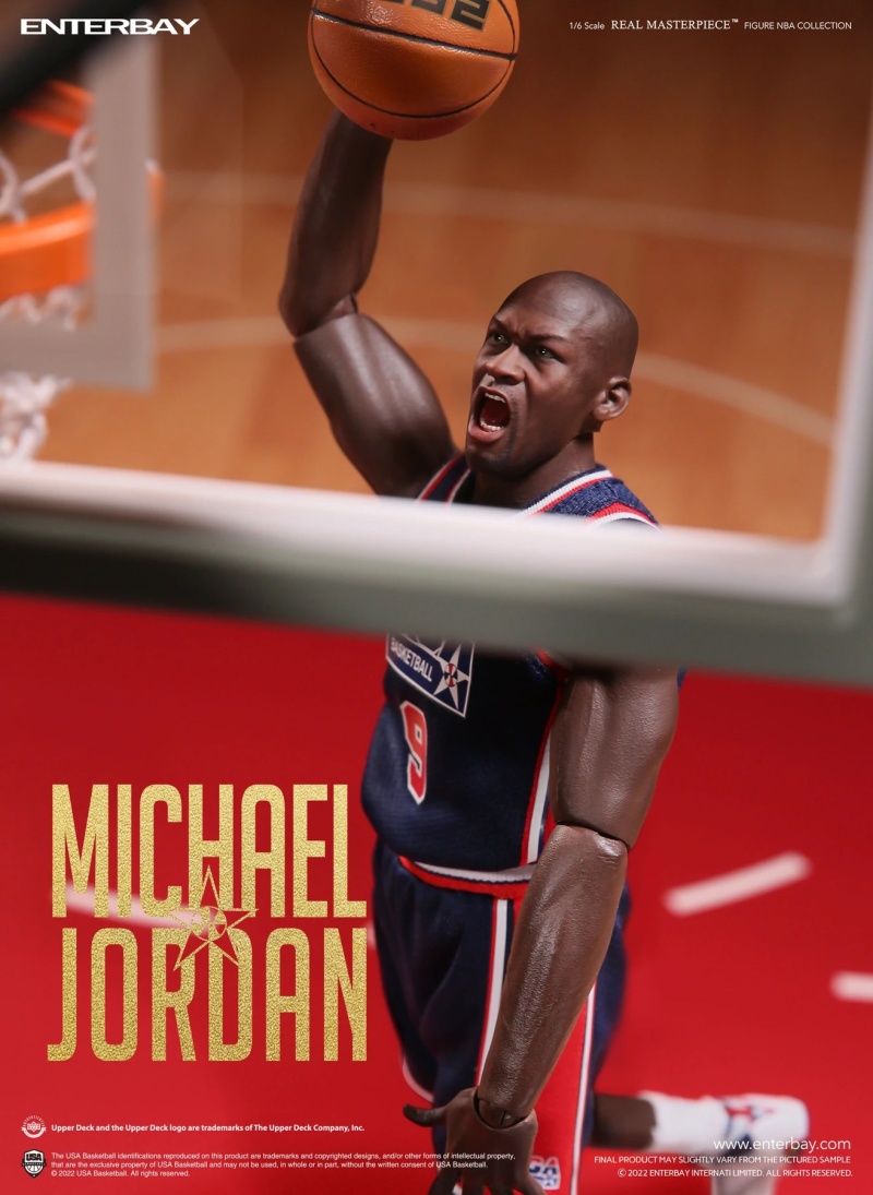 REAL MASTERPIECE COLLECTION: MICHAEL JORDAN BARCELONA '92 LIMITED EDITION 1/6