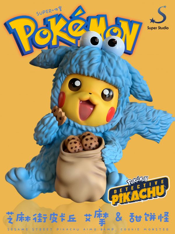 Sesame Street Pikachu