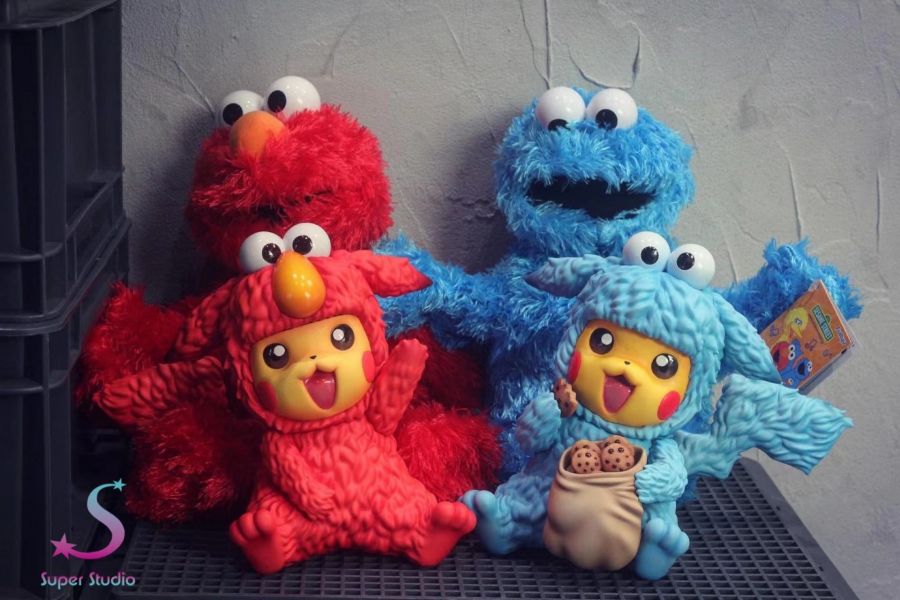 Sesame Street Pikachu