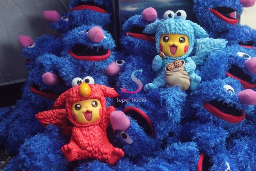 Sesame Street Pikachu